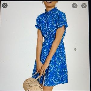 Hayden LA Floral Smocked Neck Dress